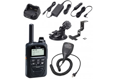 Portatif LTE ICOM IP503H en pack voiture